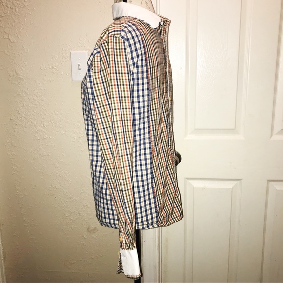 Visual Interpretation Button ⬇️ Long Sleeve Plaid - Picture 2 of 4